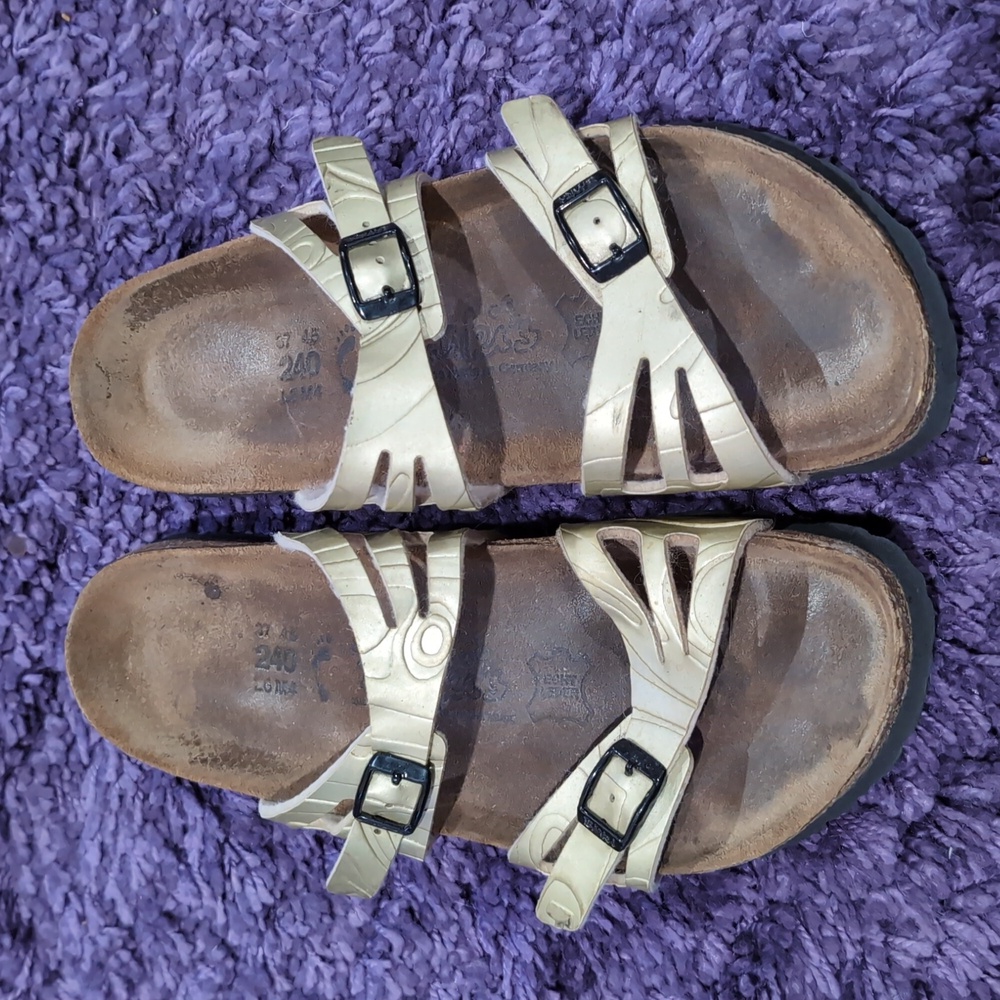 Birkenstock Birki's Granada Gold Sandals